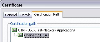 ChainedSSL Certification Path